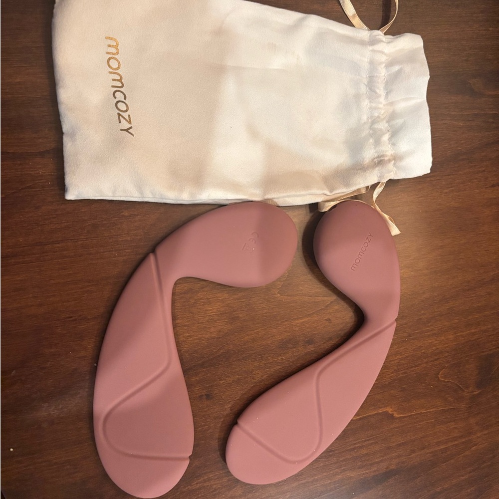 Momcozy Pink Breast Massager/ Heat Set